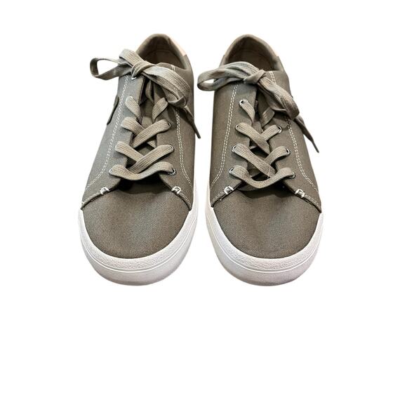 Sperry Top Sider Seacycled Sandy Lace-Up Sneaker Olive Green Size 12 - Picture 3 of 9